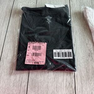 NWT J Crew linen tee v-neck size S